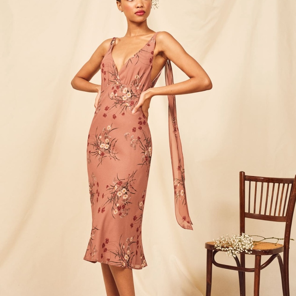Reformation Venezia Dress Size 0